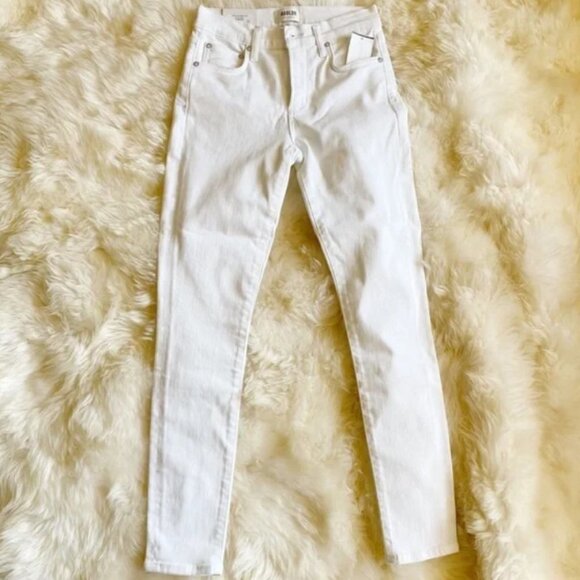 AGOLDE Sophie Mid Rise Skinny Ankle Jean white - Picture 5 of 6